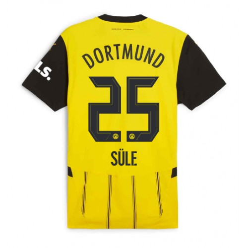 Dres Borussia Dortmund Niklas Sule #25 Domaci 2024-25 Kratak Rukav